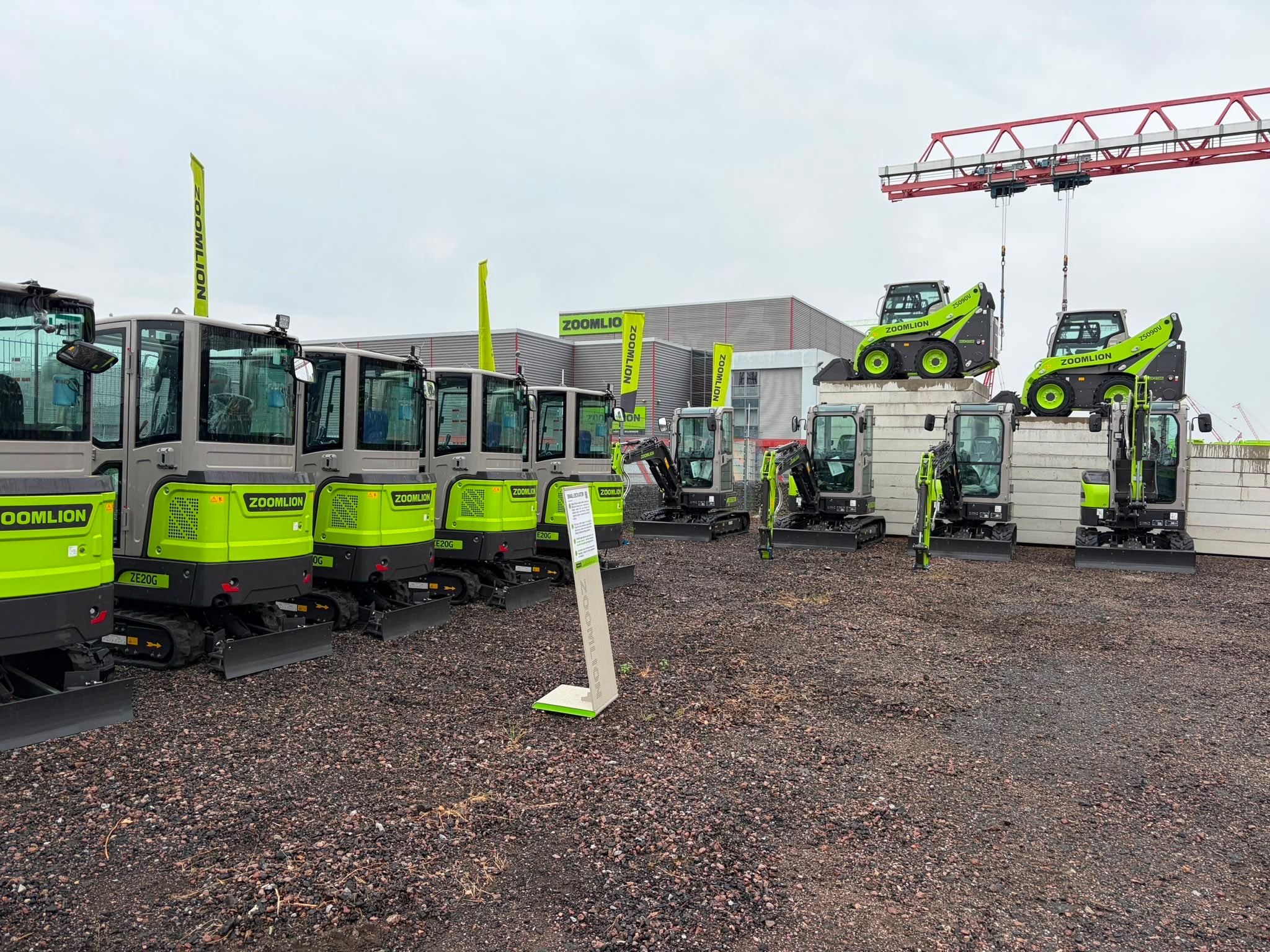 Zoomlion Minibagger und Kompaktlader