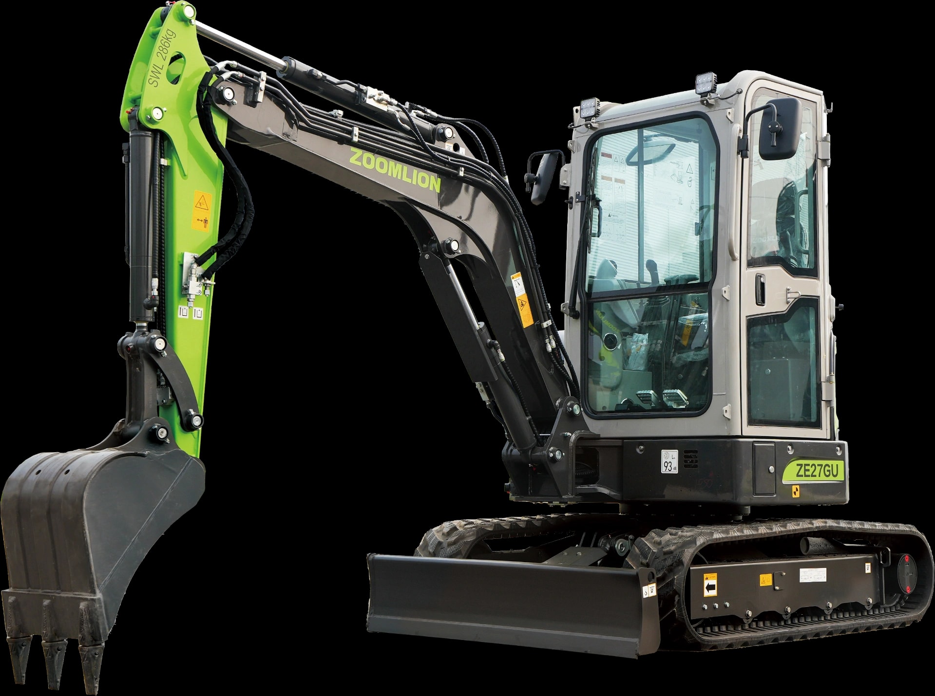 Zoomlion ZE27GU Minibagger
