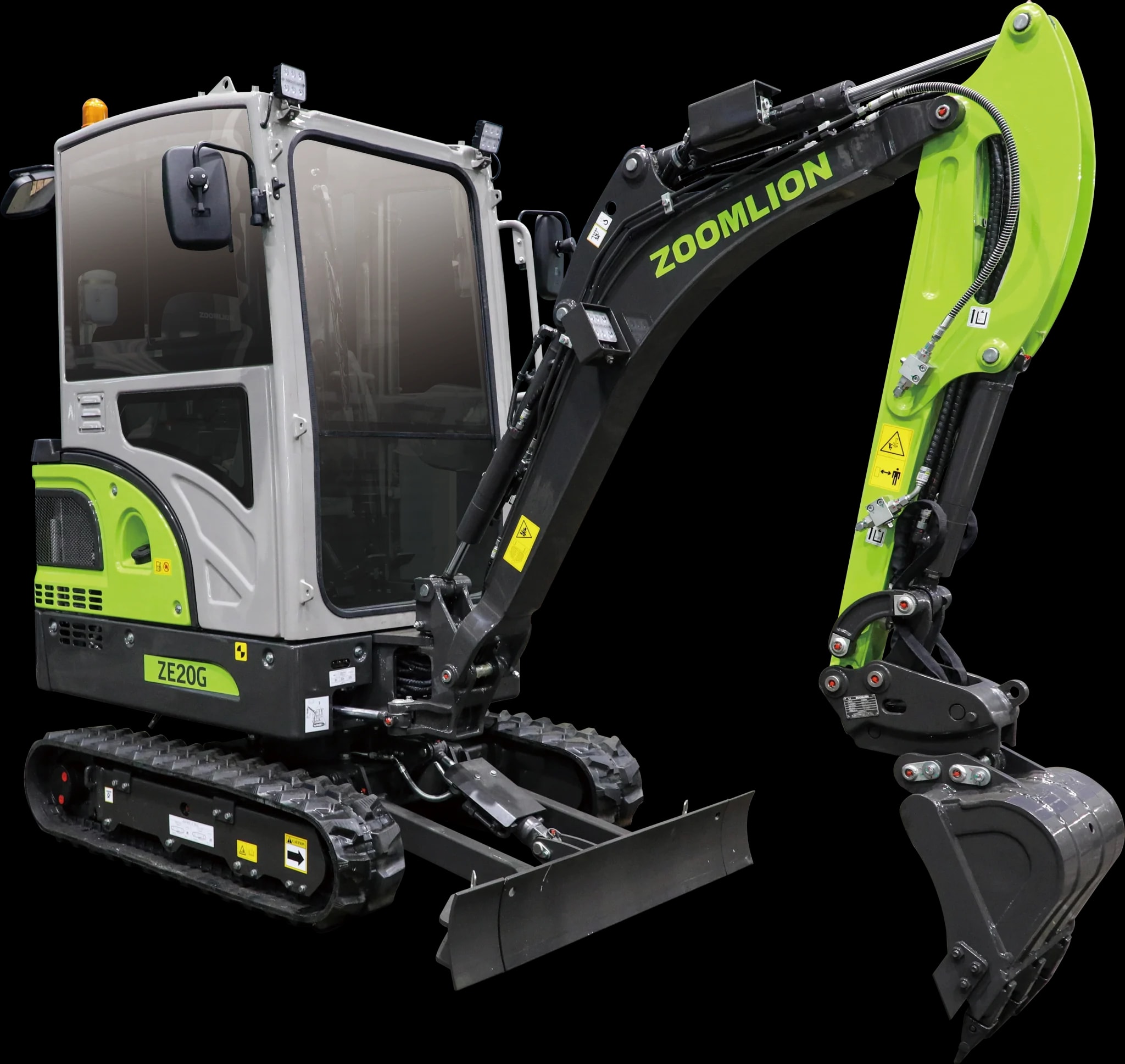 Minibagger Zoomlion ZE20G zum Mieten oder Kaufen für Baustellen und Erdarbeiten